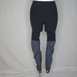 Lululemon Wunder Under Stirrup Pants Navy Blue High Rise Women's 6